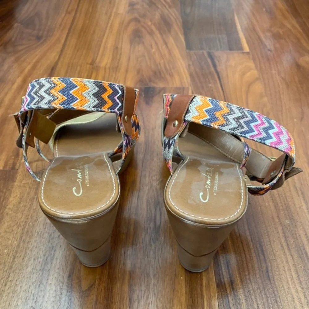 CONTESA WEDGE SHOES MULTICOLOR | SZ 11‎